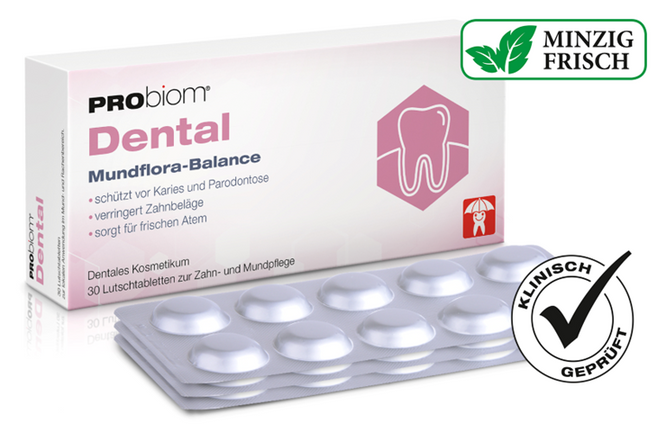 PRObiom® Dental - Fördert gesunde Mundflora