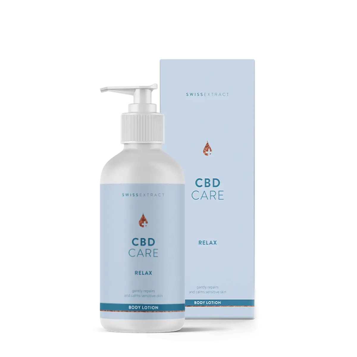 SwissExtract® CBD Body Lotion – Beruhigt und pflegt intensiv