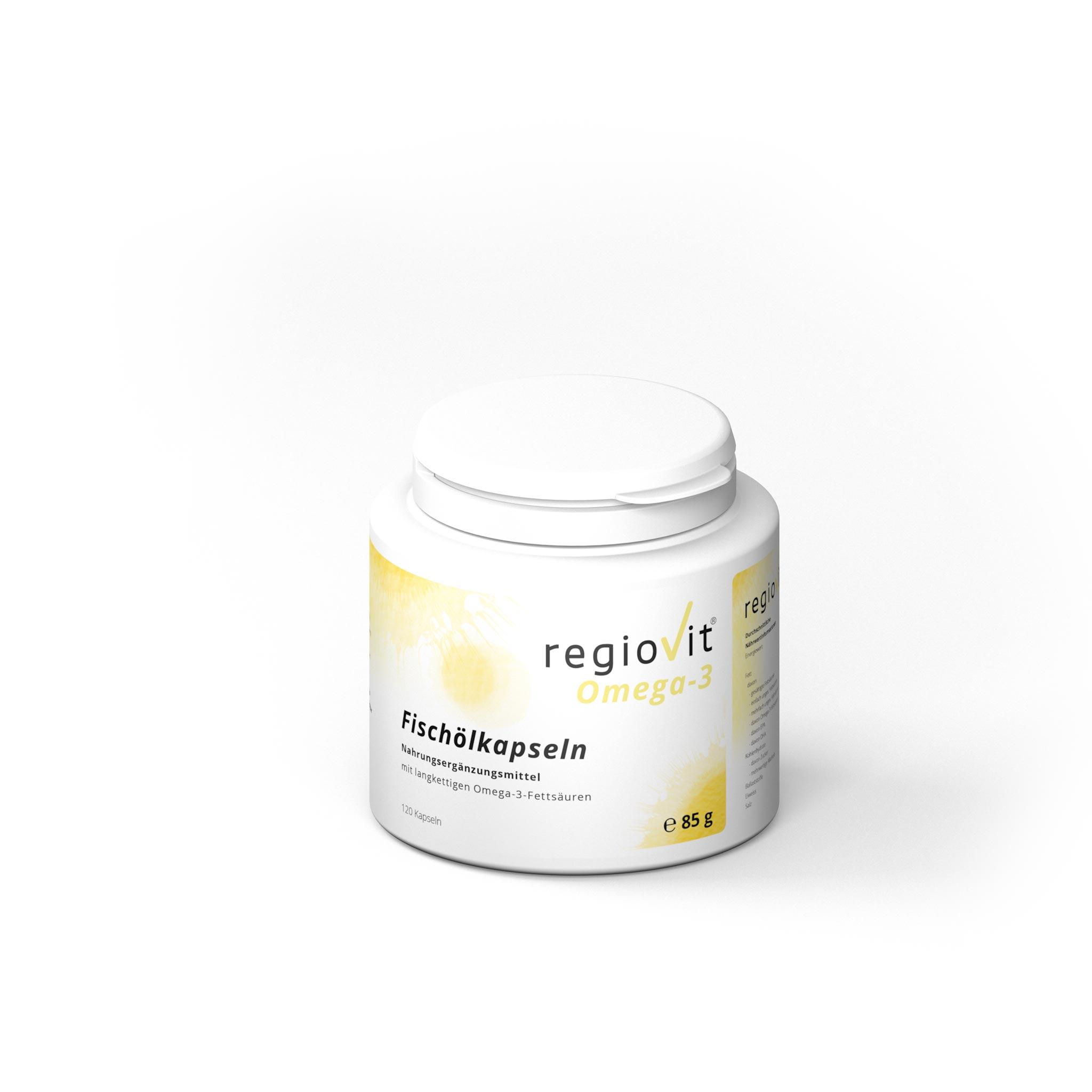 Regiovit® Omega‑3 Fischölkapseln – Herz- & Gehirnunterstützung