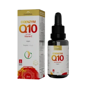 CannSol Coenzym Q10 + Vitamin E – Zellschutz & Energieproduktion