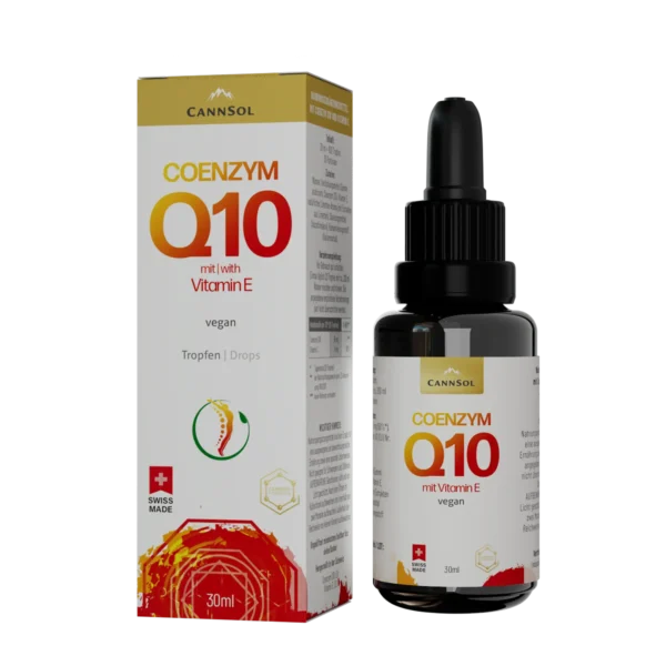CannSol Coenzym Q10 + Vitamin E – Zellschutz & Energieproduktion
